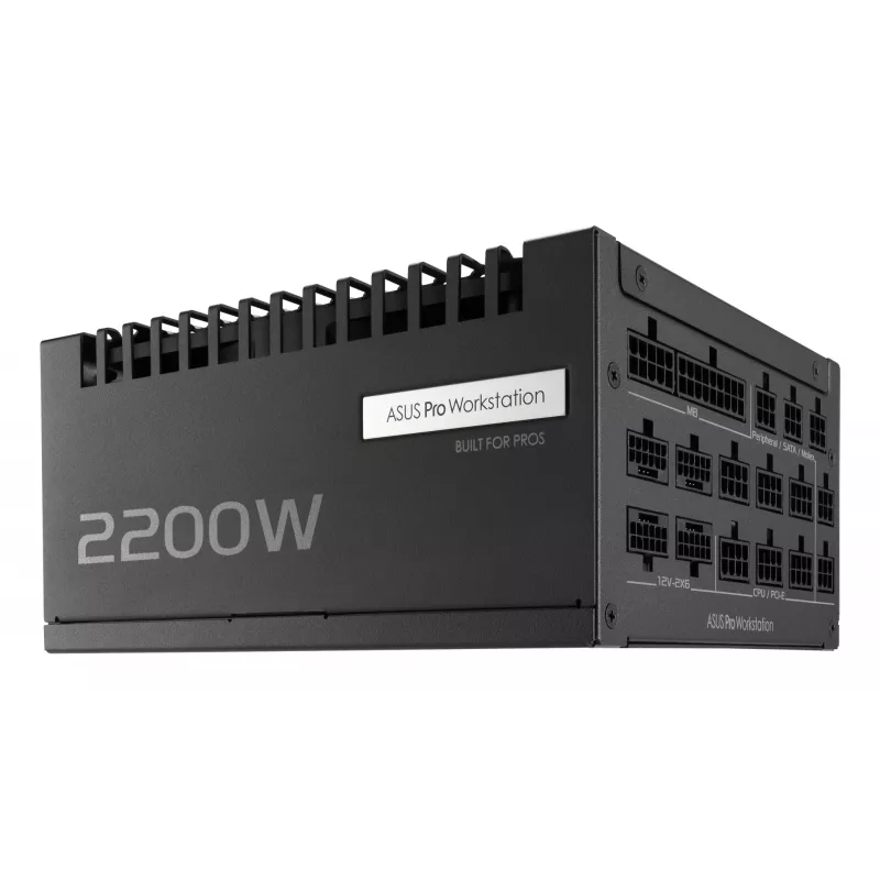 ASUS Pro WS 2200W Platinum barošanas bloks 20+4 kontaktu ATX ATX Melns
