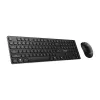 MSI FORGE K210 WIRELESS COMBO klaviatūra Peles komplektā Mājai/Birojam USB QWERTY US English Melna
