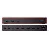 Dokstacija Lenovo ThinkPad USB4 Dock 5000 — vadu Thunderbolt 4, 65 W jaudas padeve, 3840×2160, HDMI, 4× USB-A, Gigabit Ethernet, melna