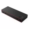 Dokstacija Lenovo ThinkPad USB4 Dock 5000 — vadu Thunderbolt 4, 65 W jaudas padeve, 3840×2160, HDMI, 4× USB-A, Gigabit Ethernet, melna