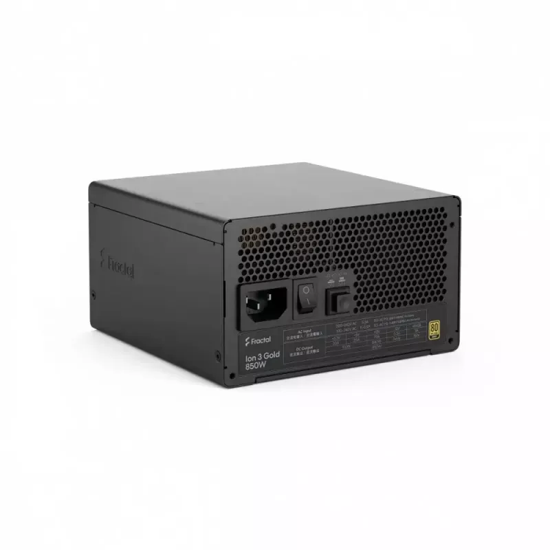 Barošanas bloks fractal design FDE Ion 3 GOLD 850W 80+ Gold, melns