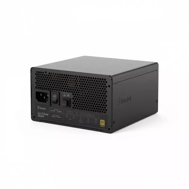 Barošanas bloks fractal design FDE Ion 3 GOLD 850W 80+ Gold, melns