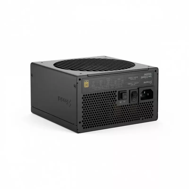 fractal design FDE Ion 3 GOLD 1000W 80+ GOLD melns barošanas bloks