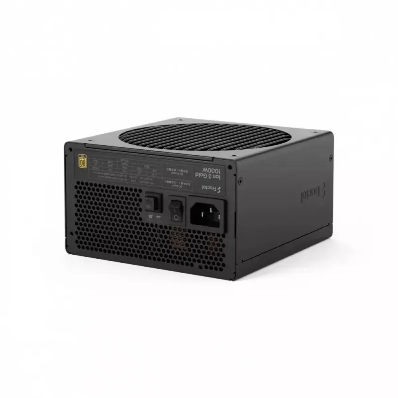 fractal design FDE Ion 3 GOLD 1000W 80+ GOLD melns barošanas bloks
