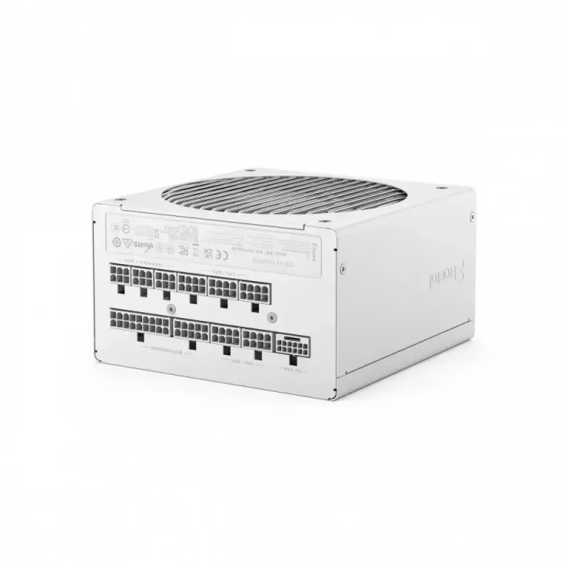 Barošanas avots fractal design FDE Ion 3 GOLD 1000W 80+ GOLD balta — 1000 W, 80+ Gold efektivitāte, ATX