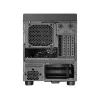 Datora korpuss CHIEFTEC CI-03B-OP Cube melns — Cube formas faktors, atbalsta Micro ATX/Mini-ITX, 2x3,5 collu + 2x2,5 collu nodalījumi, 1x200 mm priekšējais ventilators