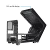 Datora korpuss CHIEFTEC CI-03B-OP Cube melns — Cube formas faktors, atbalsta Micro ATX/Mini-ITX, 2x3,5 collu + 2x2,5 collu nodalījumi, 1x200 mm priekšējais ventilators