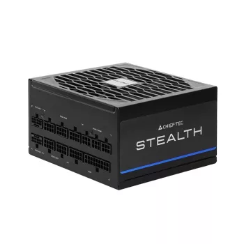 Barošanas bloks CHIEFTEC Stealth Vega M Series SPX-1200-FC 1200W 24-pin ATX 80 PLUS Platinum melns 135 mm ventilators