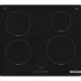 Indukcijas plīts virsma Bosch Serie 4 PUE611BB5D, 4 zonu bezrāmja, melna, 59,2×51 mm, stikla keramika, skārienvadība