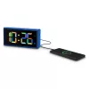 Digitālais modinātājs Hama Ibiza Blue LCD Baterija USB 150x34x73mm