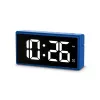 Digitālais modinātājs Hama Ibiza Blue LCD Baterija USB 150x34x73mm