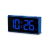 Digitālais modinātājs Hama Ibiza Blue LCD Baterija USB 150x34x73mm