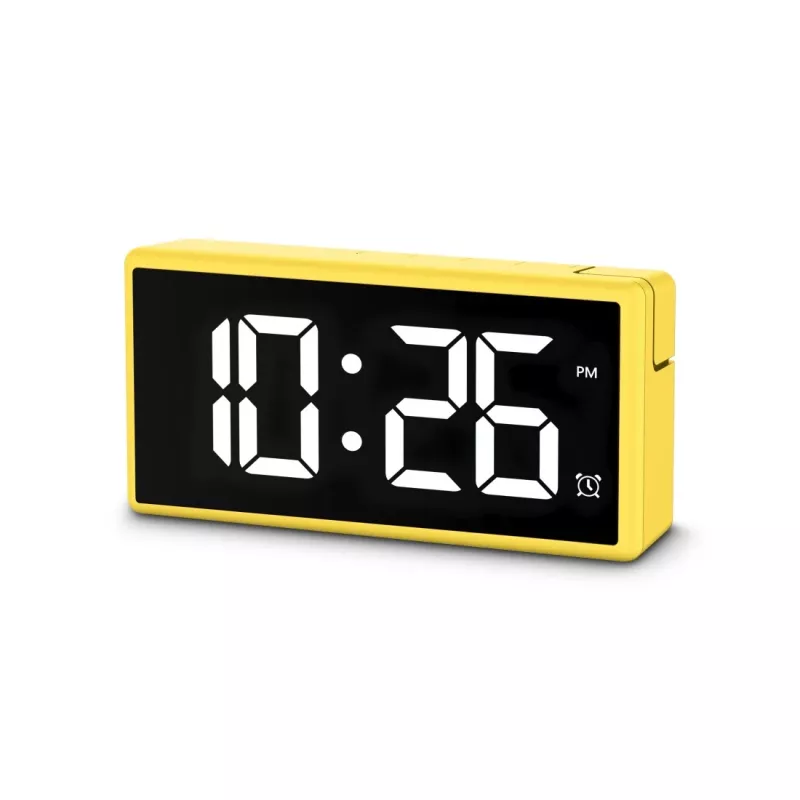 Digitālais modinātājpulkstenis Hama Ibiza Dzeltens LCD Baterija USB