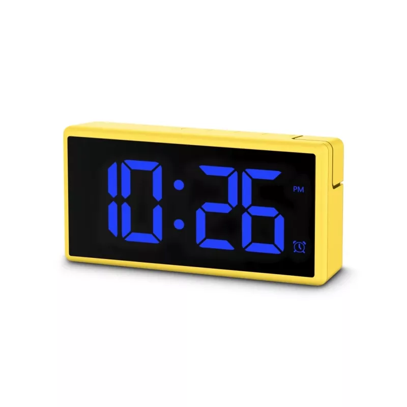 Digitālais modinātājpulkstenis Hama Ibiza Dzeltens LCD Baterija USB