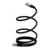 USB-C uz USB-C datu kabelis ADATA CACCU3-100W-100AN-BK — USB 3.2 Gen 2 (10 Gbit/s), 1 m, melns