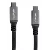 USB-C uz USB-C datu kabelis ADATA CACCU3-100W-100AN-BK — USB 3.2 Gen 2 (10 Gbit/s), 1 m, melns
