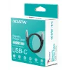 USB-C uz USB-C datu kabelis ADATA CACCU3-100W-100AN-BK — USB 3.2 Gen 2 (10 Gbit/s), 1 m, melns