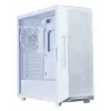 PC Case ZALMAN i3 NEO ARGB V2 balta Midi Tower, Tempered Glass, 3x120 mm Front Fans, Supports ATX/Mini-ITX