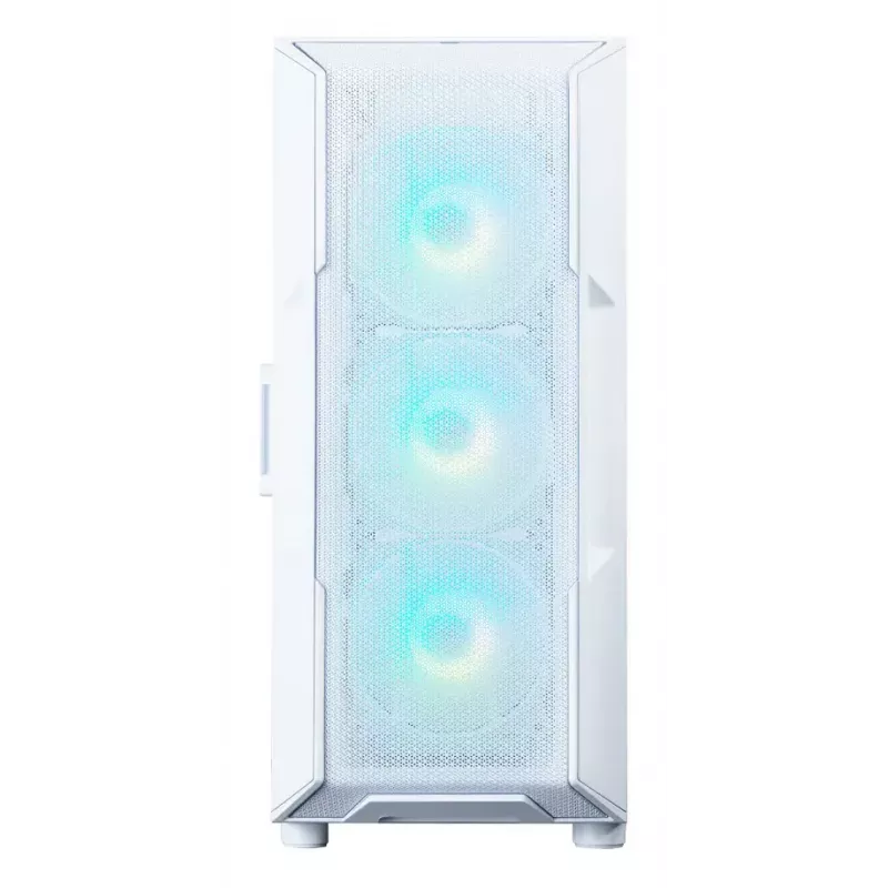 PC Case ZALMAN i3 NEO ARGB V2 balta Midi Tower, Tempered Glass, 3x120 mm Front Fans, Supports ATX/Mini-ITX