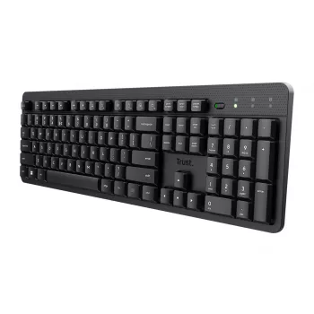 Trust Ody II klaviatūra Birojs RF Bezvadu QWERTY US English Melna