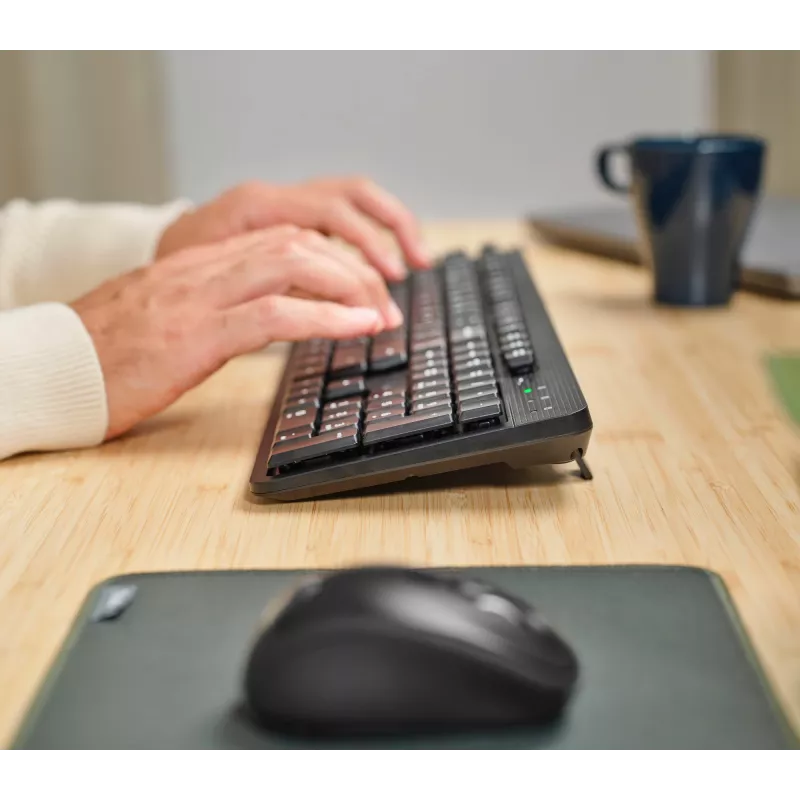 Trust Ody II klaviatūra Birojs RF Bezvadu QWERTY US English Melna