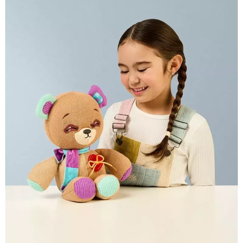 Plīša interaktīvā maskota Cobi Thready Bear — ar kustību aktivizējama rotaļlieta ar skaņu un sensoriem
