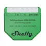 Shelly Wave Dimmer EU LR viedais dimmera kontrolieris — 2 kanālu, bez neitrāles, 220–240 V, LED līdz 150 W, kvēlspuldzes līdz 200 W, 864–868,4 MHz