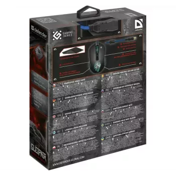 Pele Defender GM-927 Sleipnir Optic 12800dpi 6P