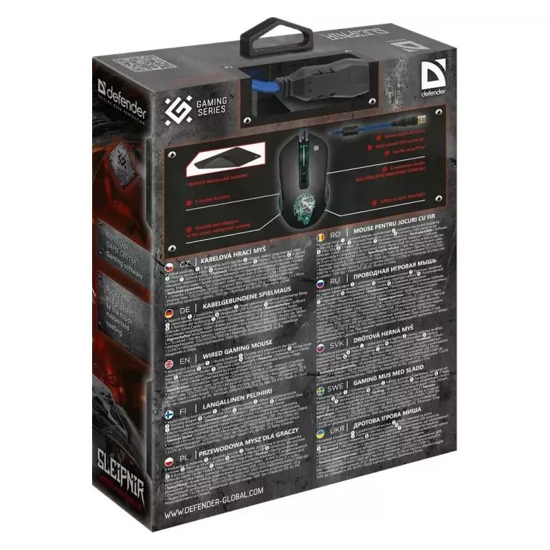 Pele Defender GM-927 Sleipnir Optic 12800dpi 6P