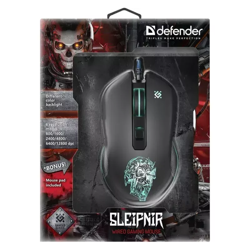 Pele Defender GM-927 Sleipnir Optic 12800dpi 6P