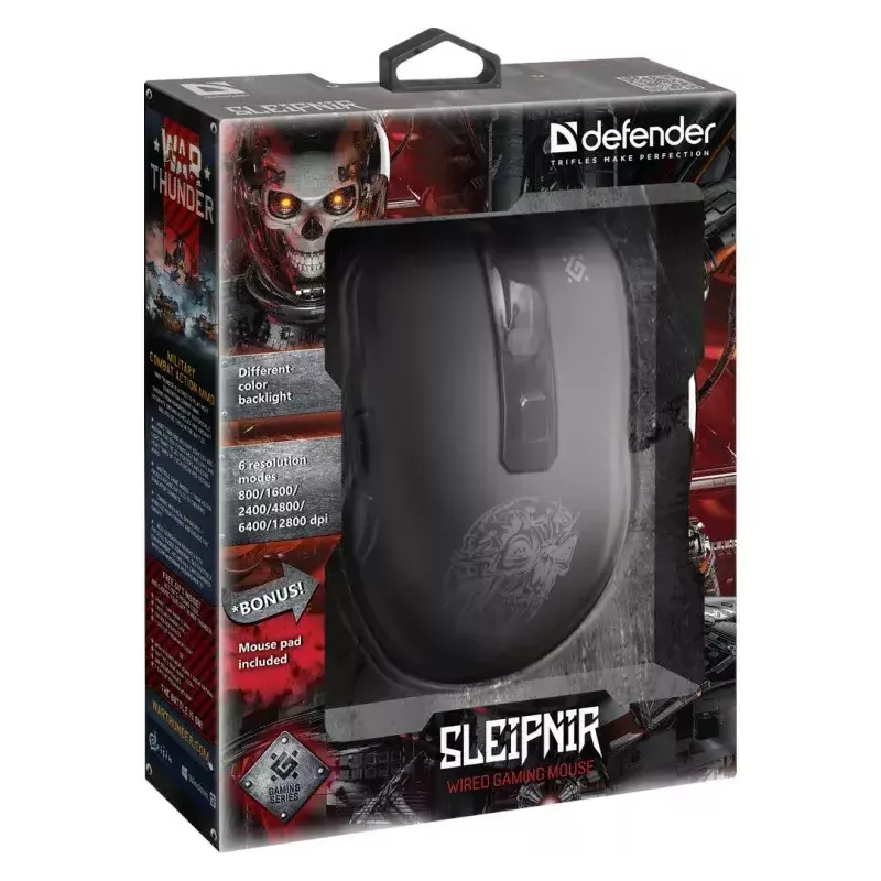 Pele Defender GM-927 Sleipnir Optic 12800dpi 6P