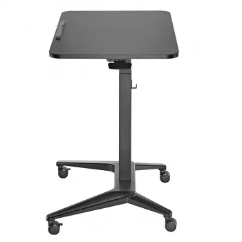 Mobilais klēpjdatora galds MACLEAN MC-453B ar pneimatisku augstuma regulēšanu, maks. augstums 109 cm, 8 kg ietilpība