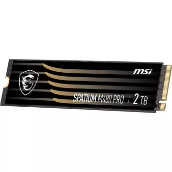 MSI Spatium M480 PRO PCIE 4.0 NVME M.2 2TB iekšējais cietvielu disks PCI Express 4.0 3D NAND