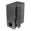 TACENS datora korpuss 2SAGITTA20 Midi Tornis, rūdīts stikls, ATX/Mikro-ITX/Mini-ITX, 1x3,5 collu + 2x2,5 collu, LED, iekļauti ventilatori