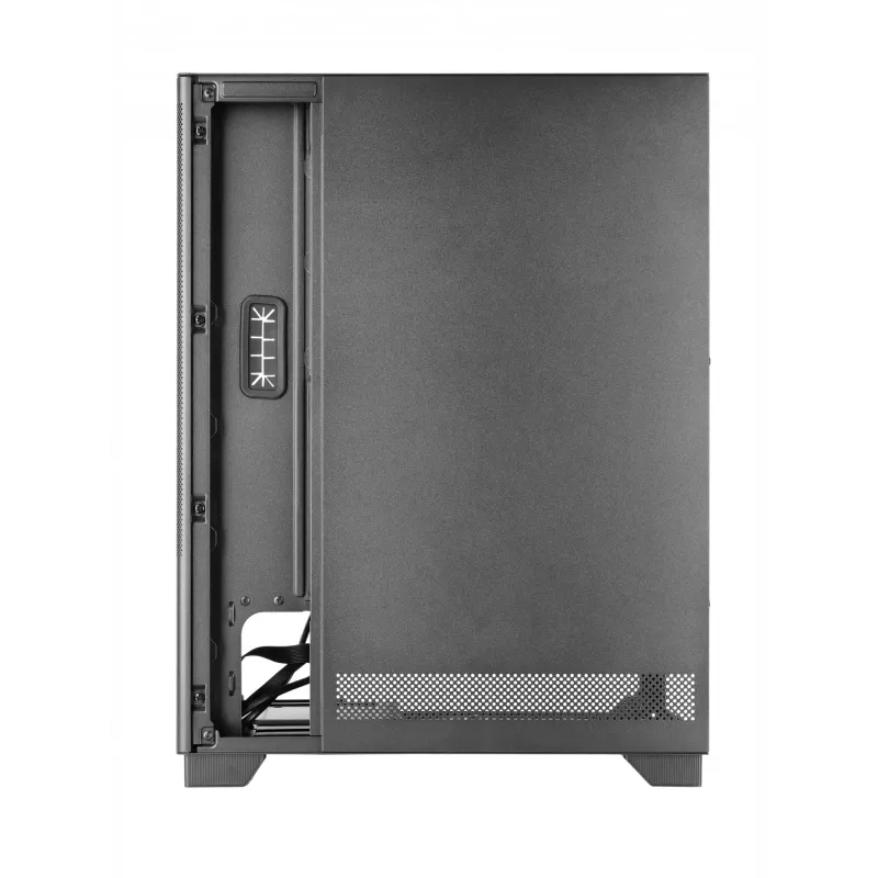 TACENS datora korpuss 2SAGITTA20 Midi Tornis, rūdīts stikls, ATX/Mikro-ITX/Mini-ITX, 1x3,5 collu + 2x2,5 collu, LED, iekļauti ventilatori