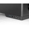 TACENS datora korpuss 2SAGITTA20 Midi Tornis, rūdīts stikls, ATX/Mikro-ITX/Mini-ITX, 1x3,5 collu + 2x2,5 collu, LED, iekļauti ventilatori