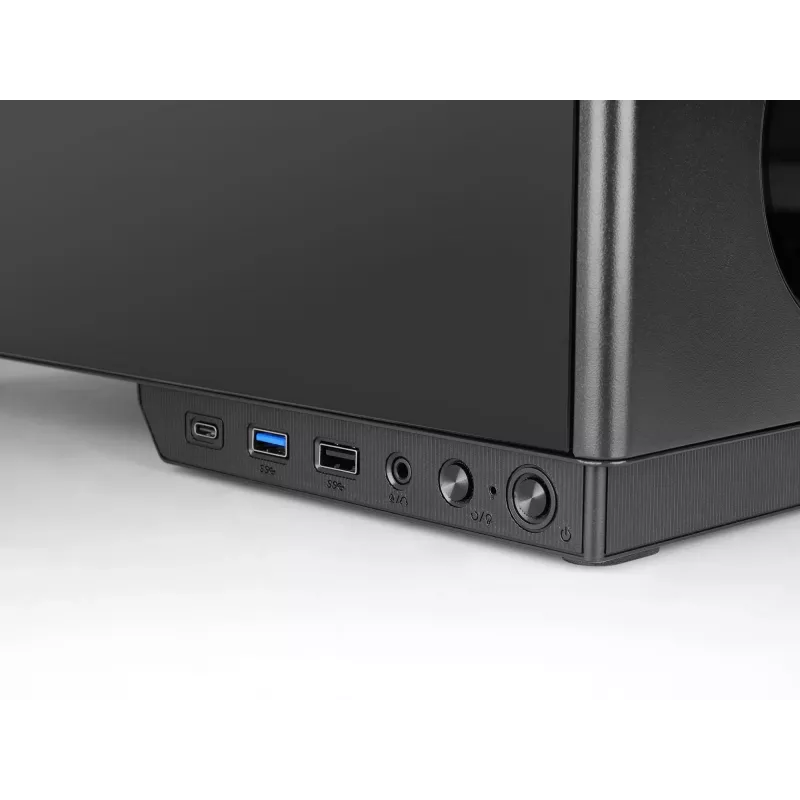 TACENS datora korpuss 2SAGITTA20 Midi Tornis, rūdīts stikls, ATX/Mikro-ITX/Mini-ITX, 1x3,5 collu + 2x2,5 collu, LED, iekļauti ventilatori