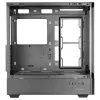 PC korpuss TACENS Mars Gaming MCLCDPRO Midi Tower — Melns, IPS 7.2 collu Displejs, Apakšējais barošanas bloks, ATX/Micro‑ATX/Mini‑ITX atbalsts
