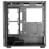 PC korpuss TACENS Mars Gaming MCLCDPRO Midi Tower — Melns, IPS 7.2 collu Displejs, Apakšējais barošanas bloks, ATX/Micro‑ATX/Mini‑ITX atbalsts