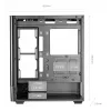 PC korpuss TACENS Mars Gaming MCLCDPRO Midi Tower — Melns, IPS 7.2 collu Displejs, Apakšējais barošanas bloks, ATX/Micro‑ATX/Mini‑ITX atbalsts