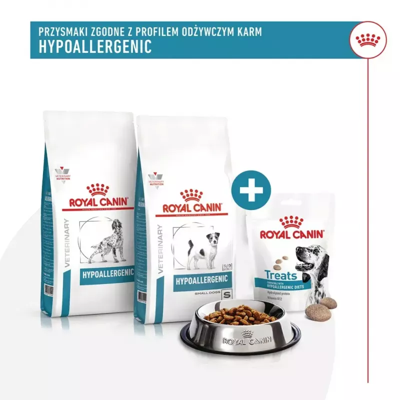 Hipoalerģiski suņu kārumi Royal Canin 230 g — putnu gaļas treniņkārumi, bez glutēna un cukura, pieaugušiem suņiem