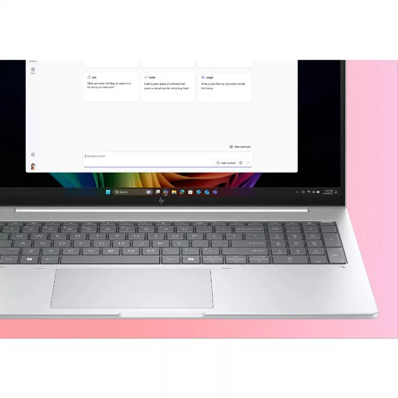 HP EliteBook 8 G1i Next Gen AI Copilot+ PC Intel Core Ultra 5 228V klēpjdators 40,6 cm (16 collu) WUXGA 32 GB LPDDR5x-SDRAM Wi-Fi 7 (802.11be) Windows 11 Pro sudraba krāsā