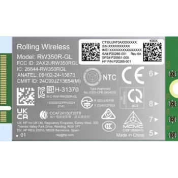 HP 4G LTE-Advanced Pro Cat19 WWAN iekšējais bezvadu modulis B8BD3AA