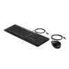 HP 225 vadu peles un tastatūras komplekts, pilna izmēra USB, melns
