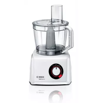 Virtuves kombains Bosch MC812W501 — 1000 W, 3,9 L bļoda, balta, nerūsējošā tērauda asmeņi