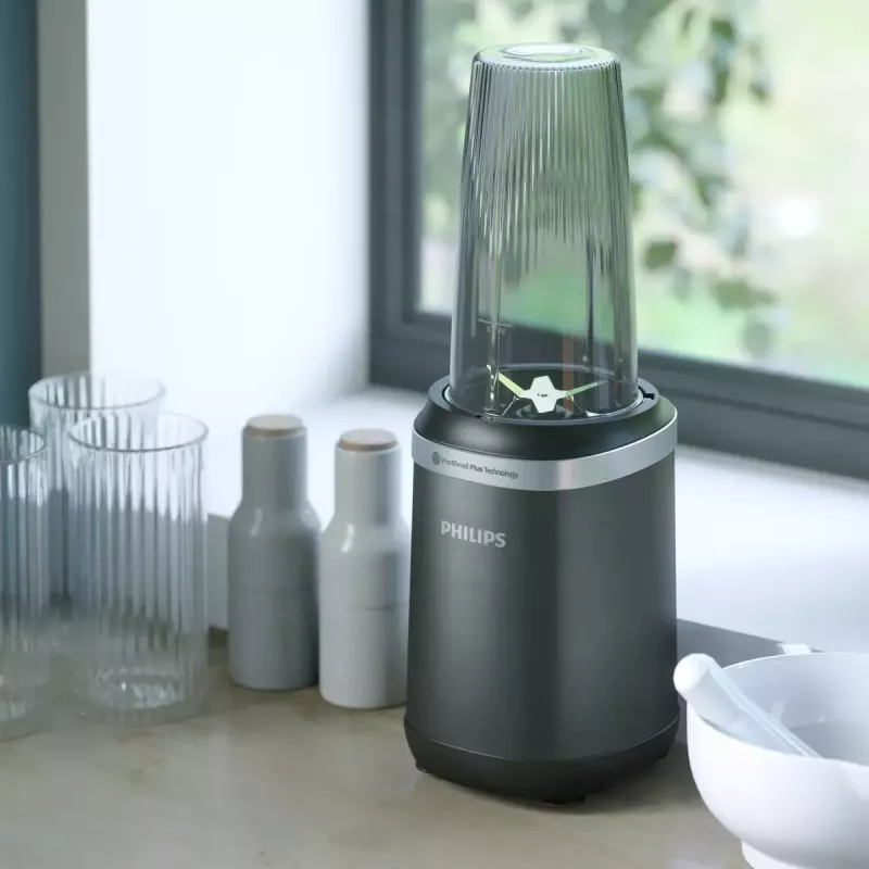 Galda blenderis Philips 5000 sērija HR2767/00 Melns Nerūsējošais tērauds