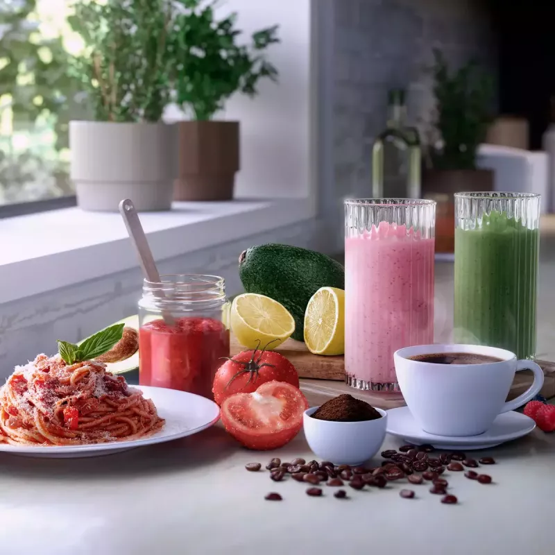 Galda blenderis Philips 5000 sērija HR2767/00 Melns Nerūsējošais tērauds