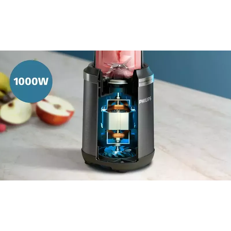 Galda blenderis Philips 5000 sērija HR2767/00 Melns Nerūsējošais tērauds
