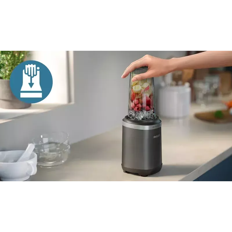 Galda blenderis Philips 5000 sērija HR2767/00 Melns Nerūsējošais tērauds