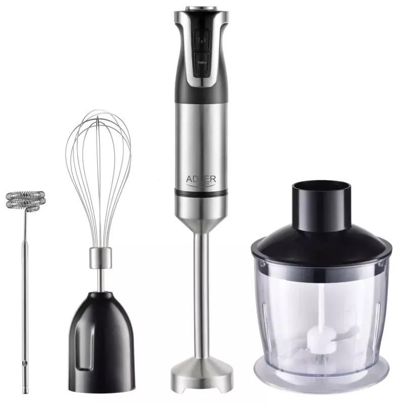 Rokas blenderis Adler AD 4627 1800W 20 ātrumi Turbo režīms smalcinātājs